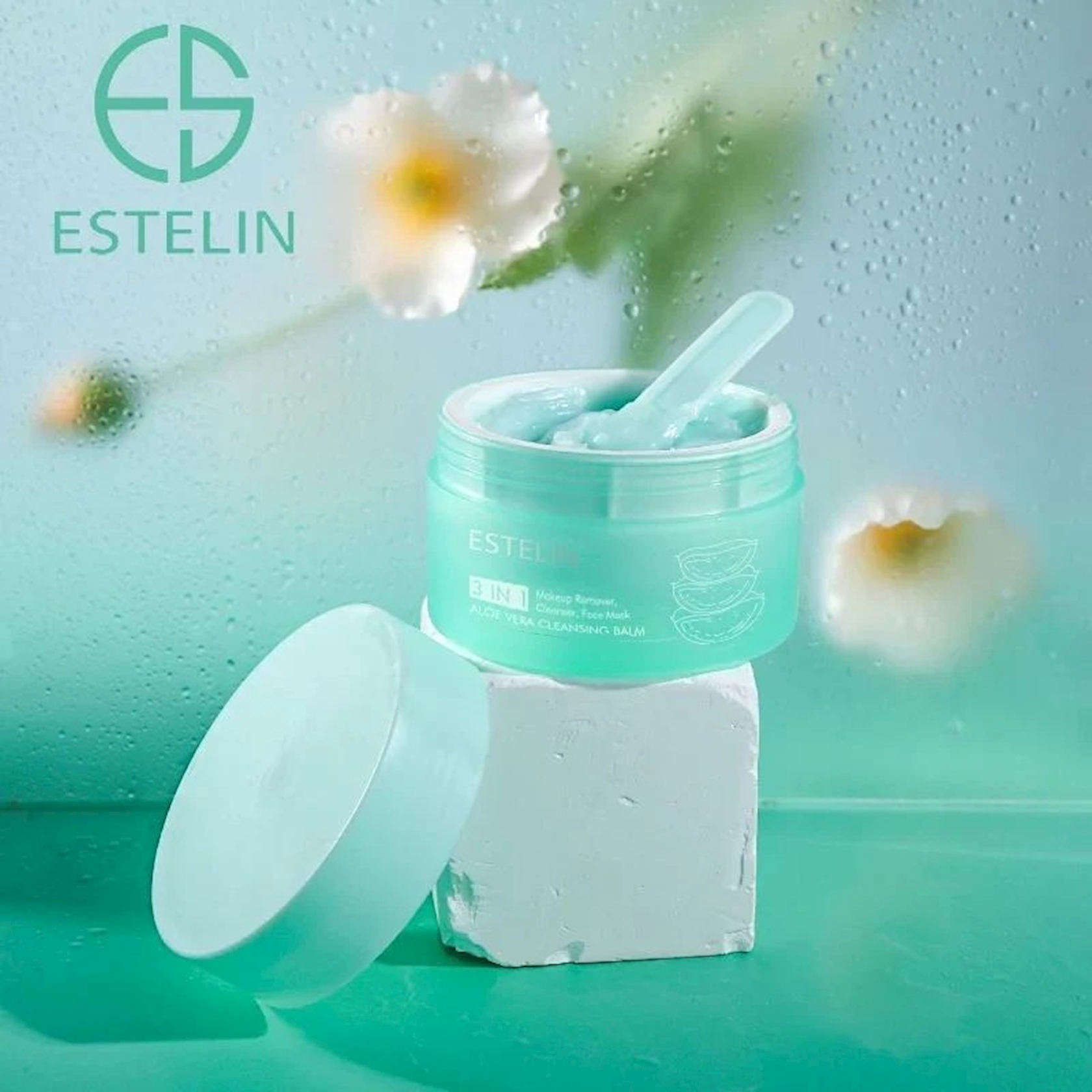 Makeup remover balm Estelin 3-in-1 Aloe Vera 100 g