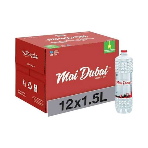 Mai Dubai Drinking Water 1.5L Pack of 12