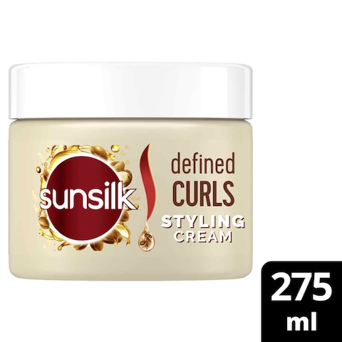 Sunsilk Defined Curls Natural Recharge Styling Cream With Argan Oil 275ml
