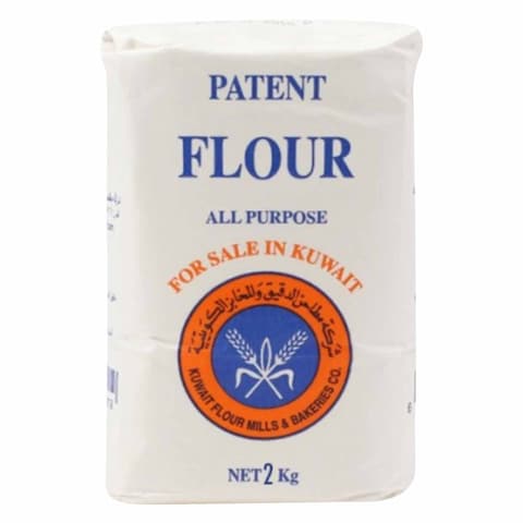 Kuwait Flour Mills And Bakeries All Purpose Patent Flour 2kg