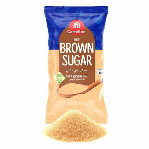 Carrefour Pure Brown Sugar 1Kg